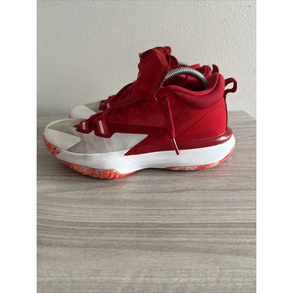 Size 9 - Jordan Zion 1 TB University Red Men’s Basketball Sneakers‎ Shoes